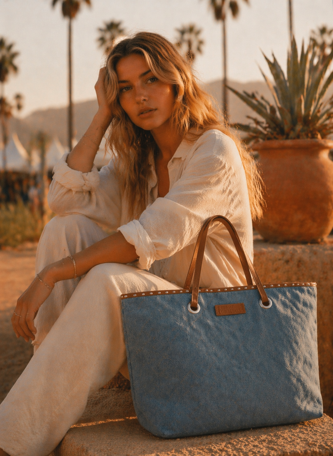 South Tote - Denim