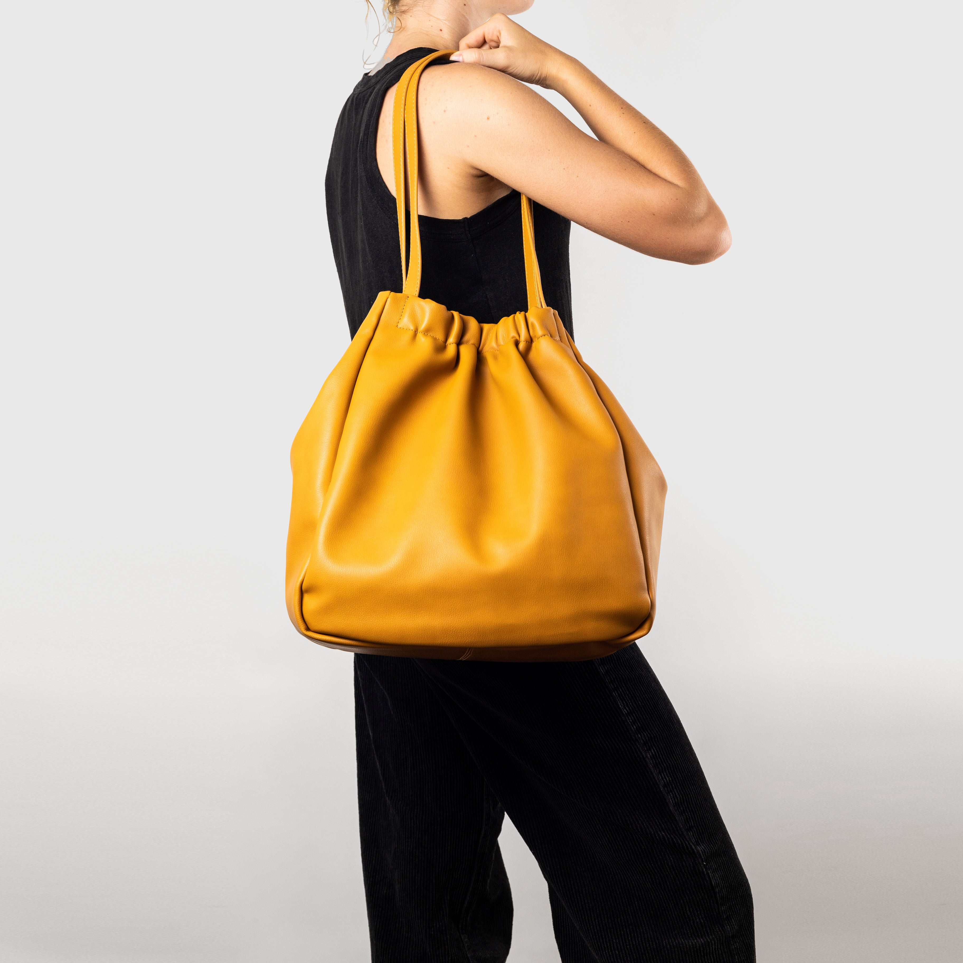 Paradise Tote - Mustard