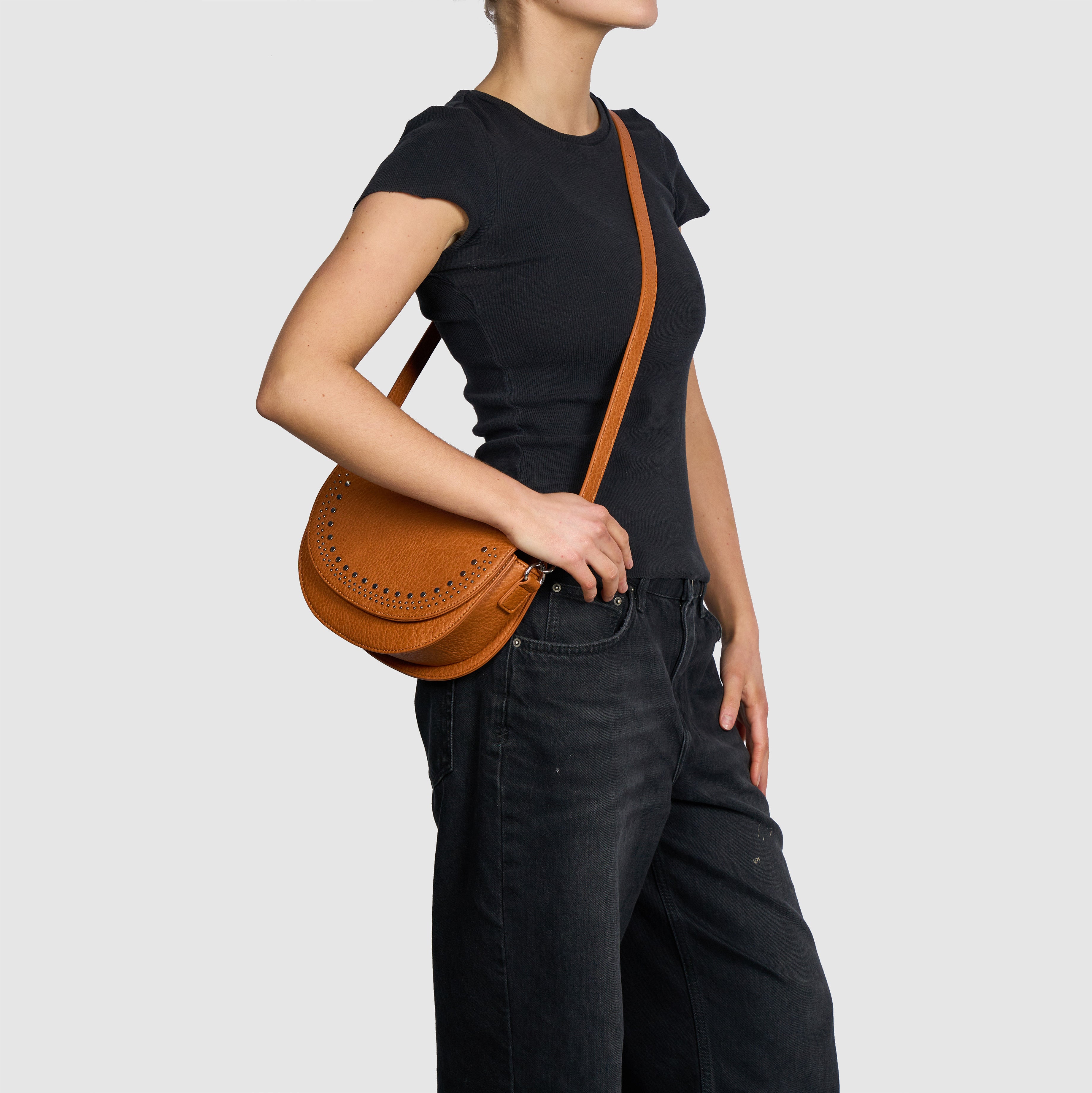 Rocket Crossbody - Tan