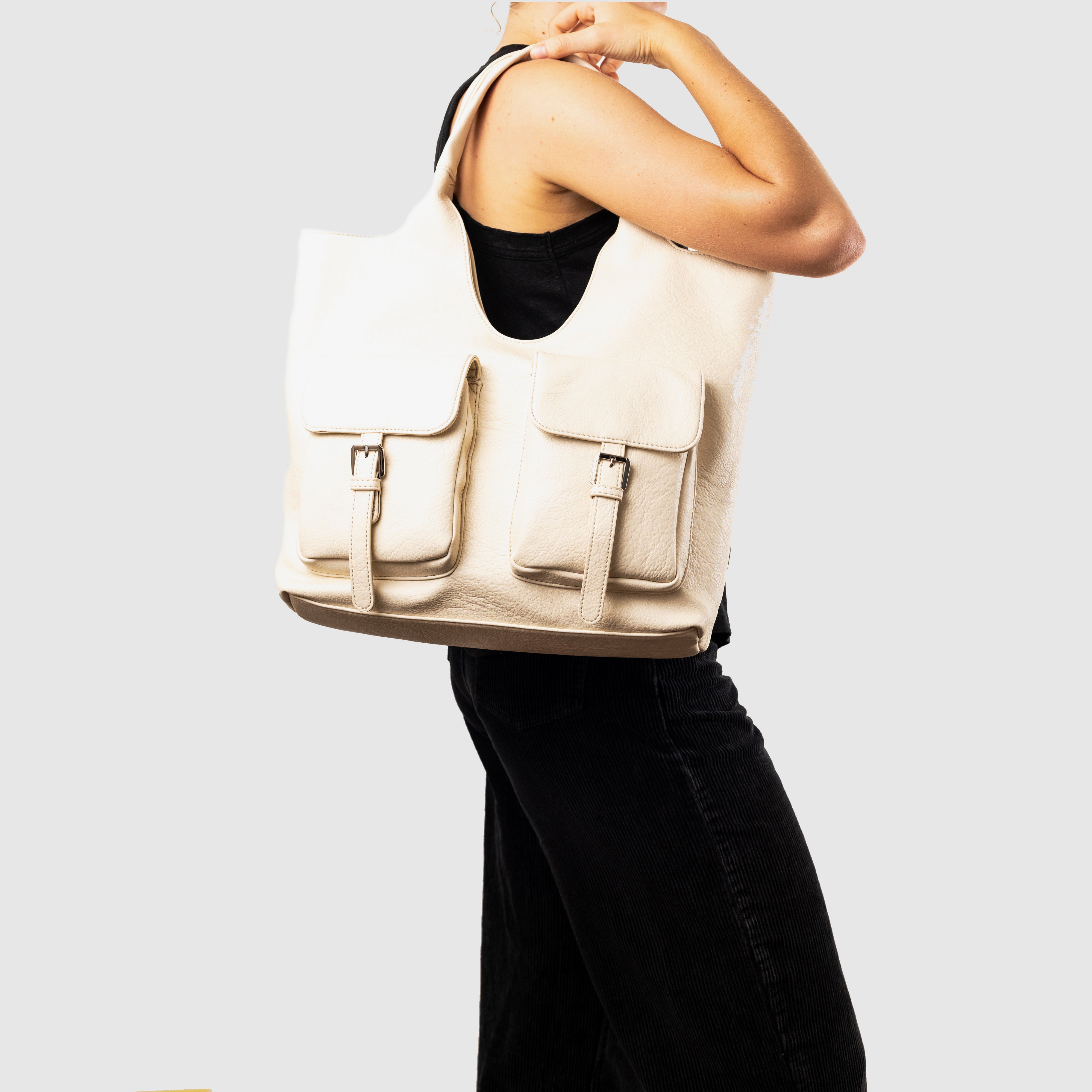 Royale Tote - Cream