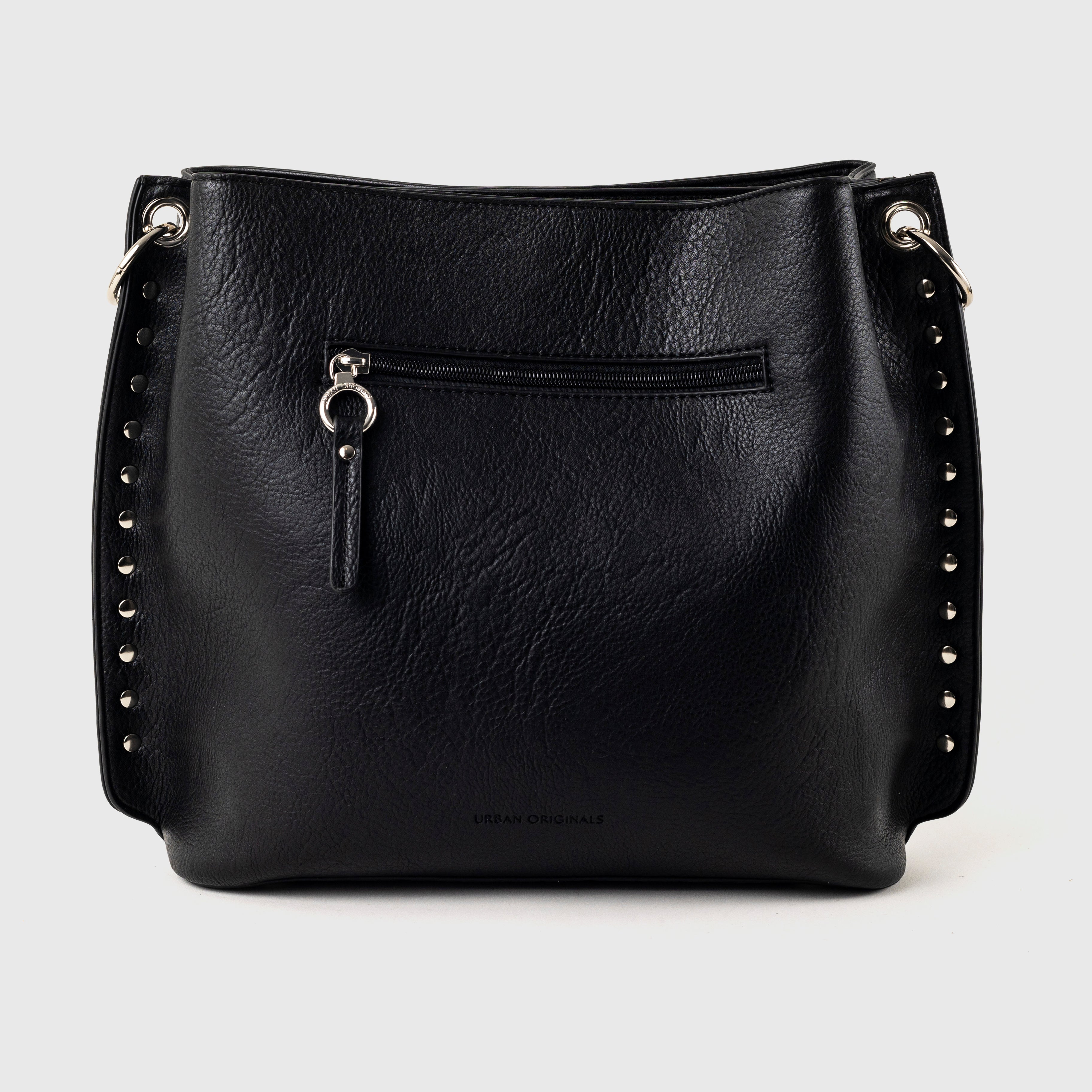 Triangle Tote - Black Urban Originals USA