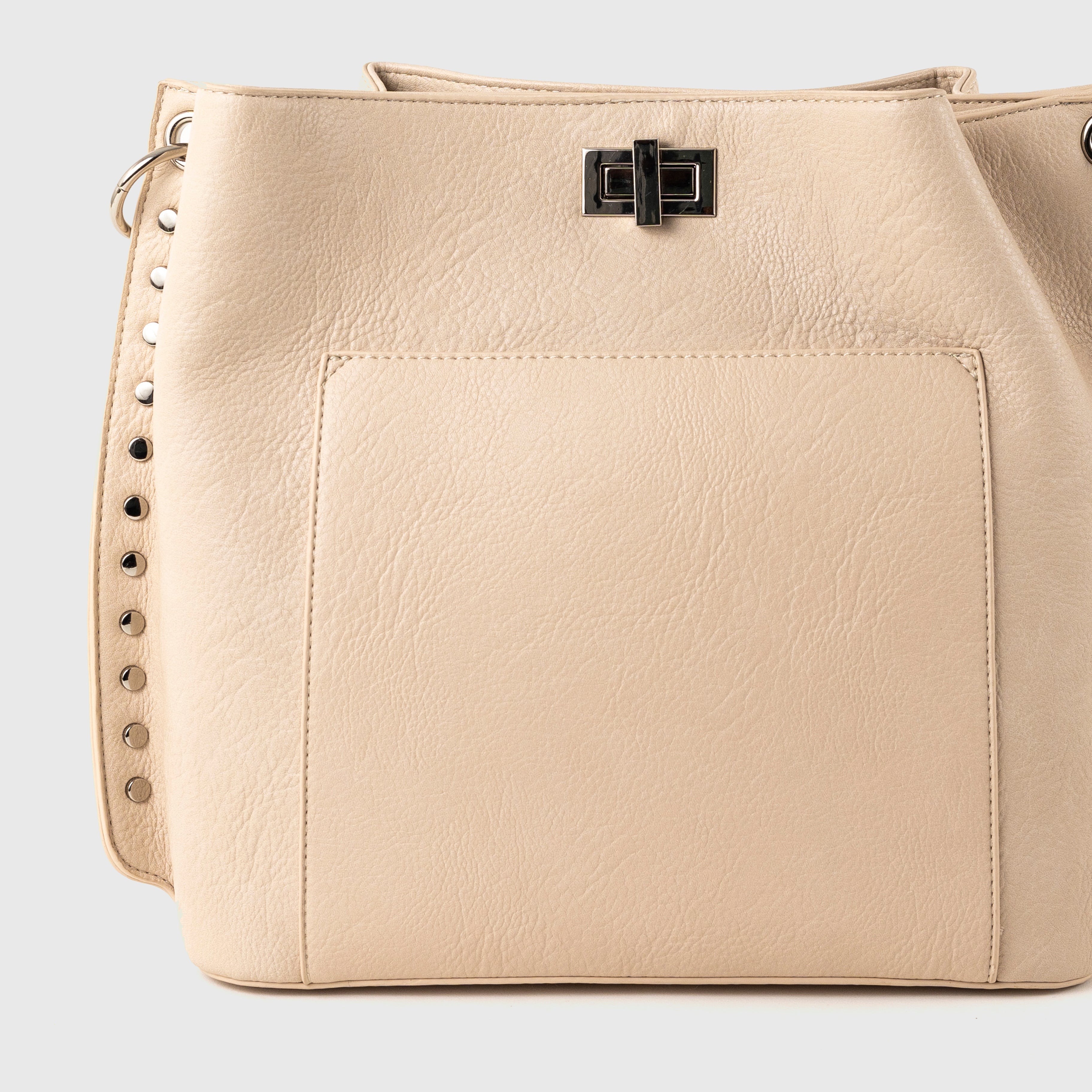 Triangle Tote - Cream