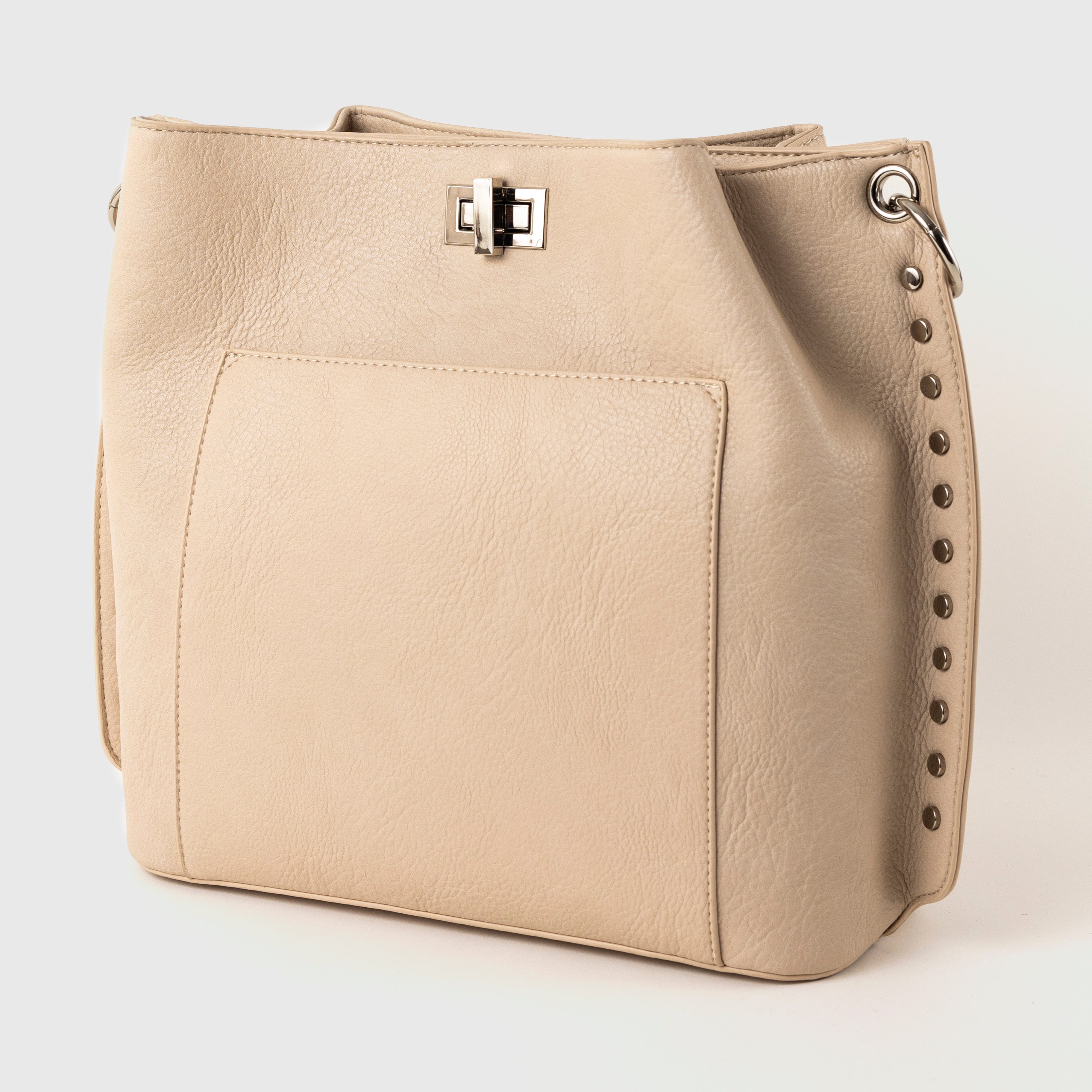 Triangle Tote - Cream