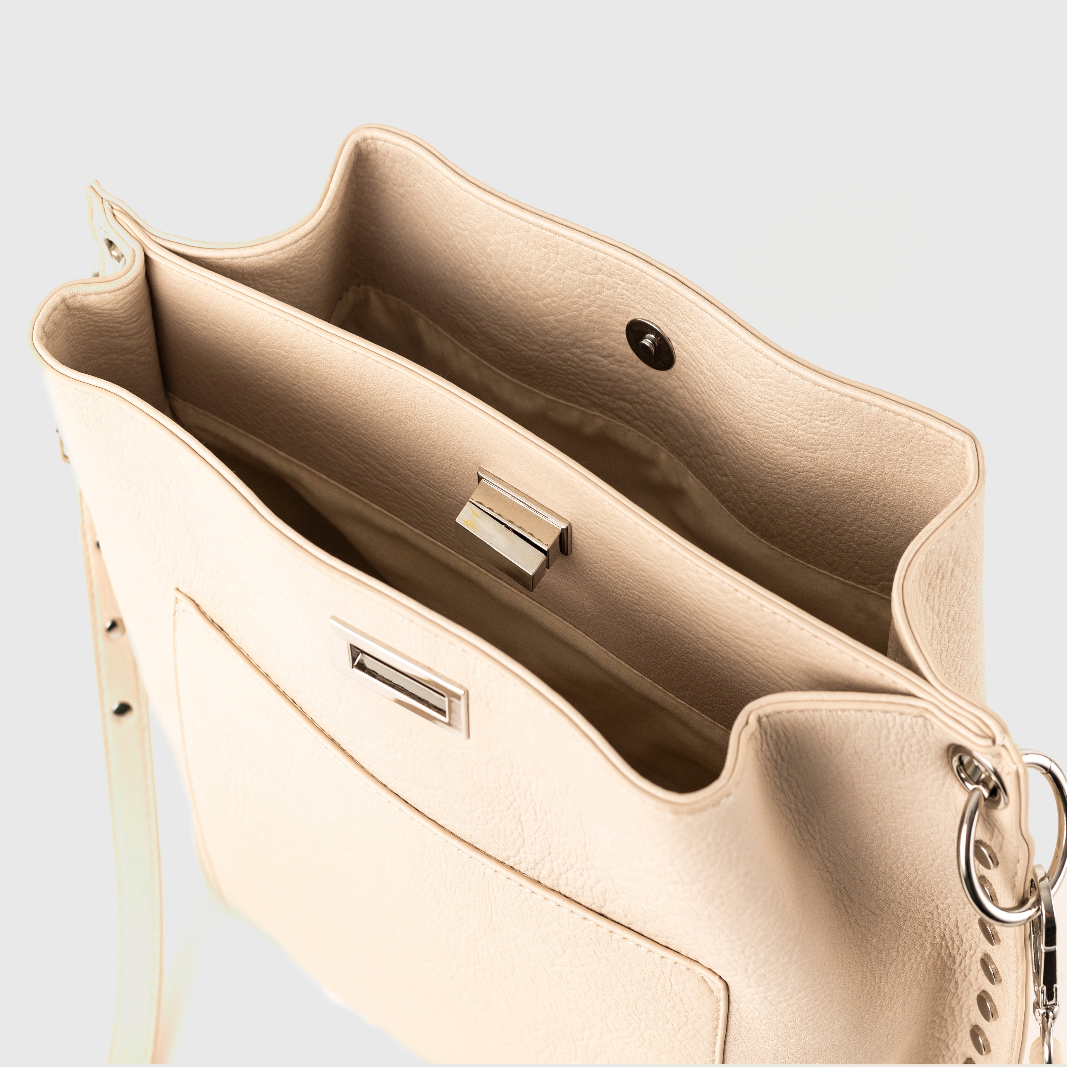 Triangle Tote - Cream