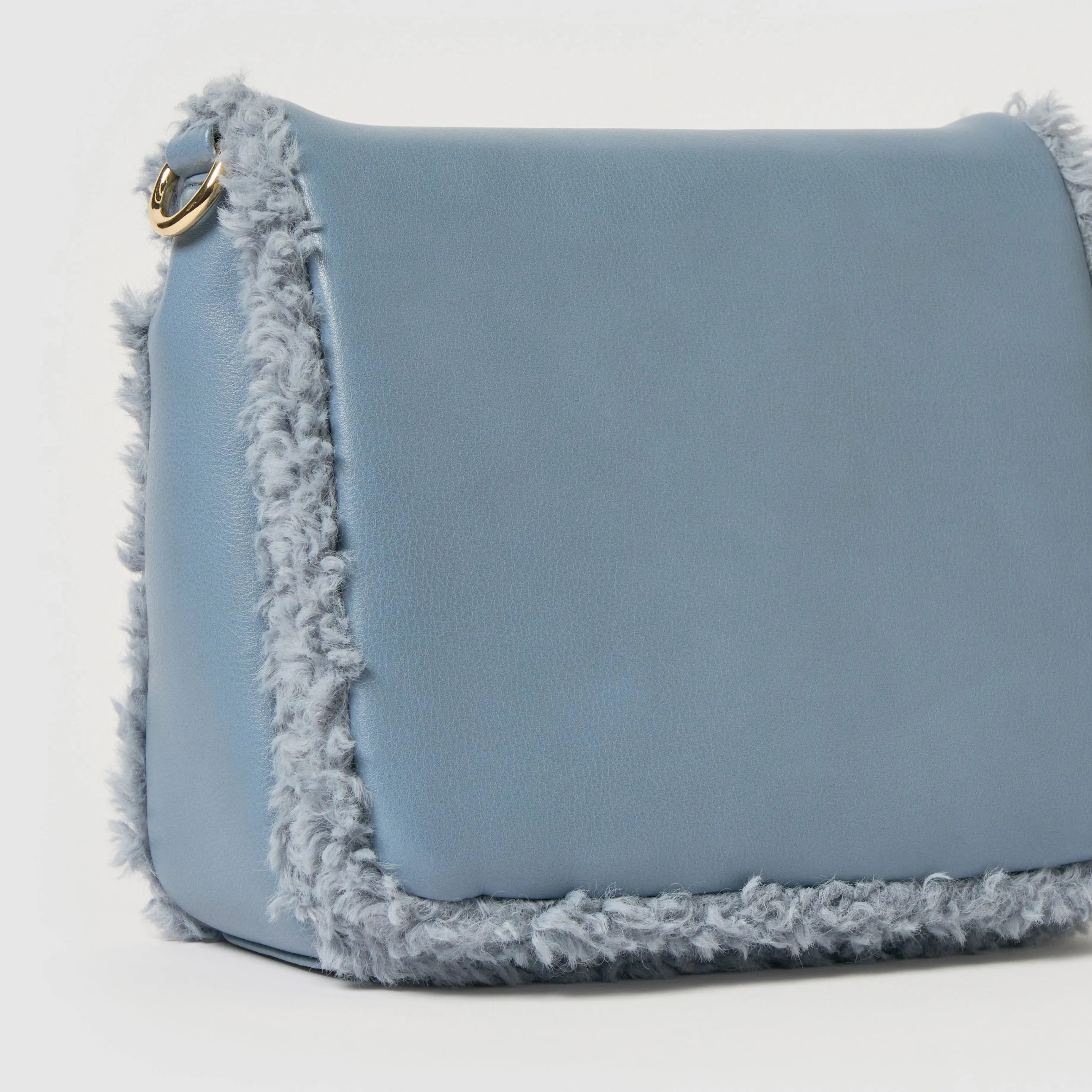 Shearling Crossbody - Blue Urban Originals USA