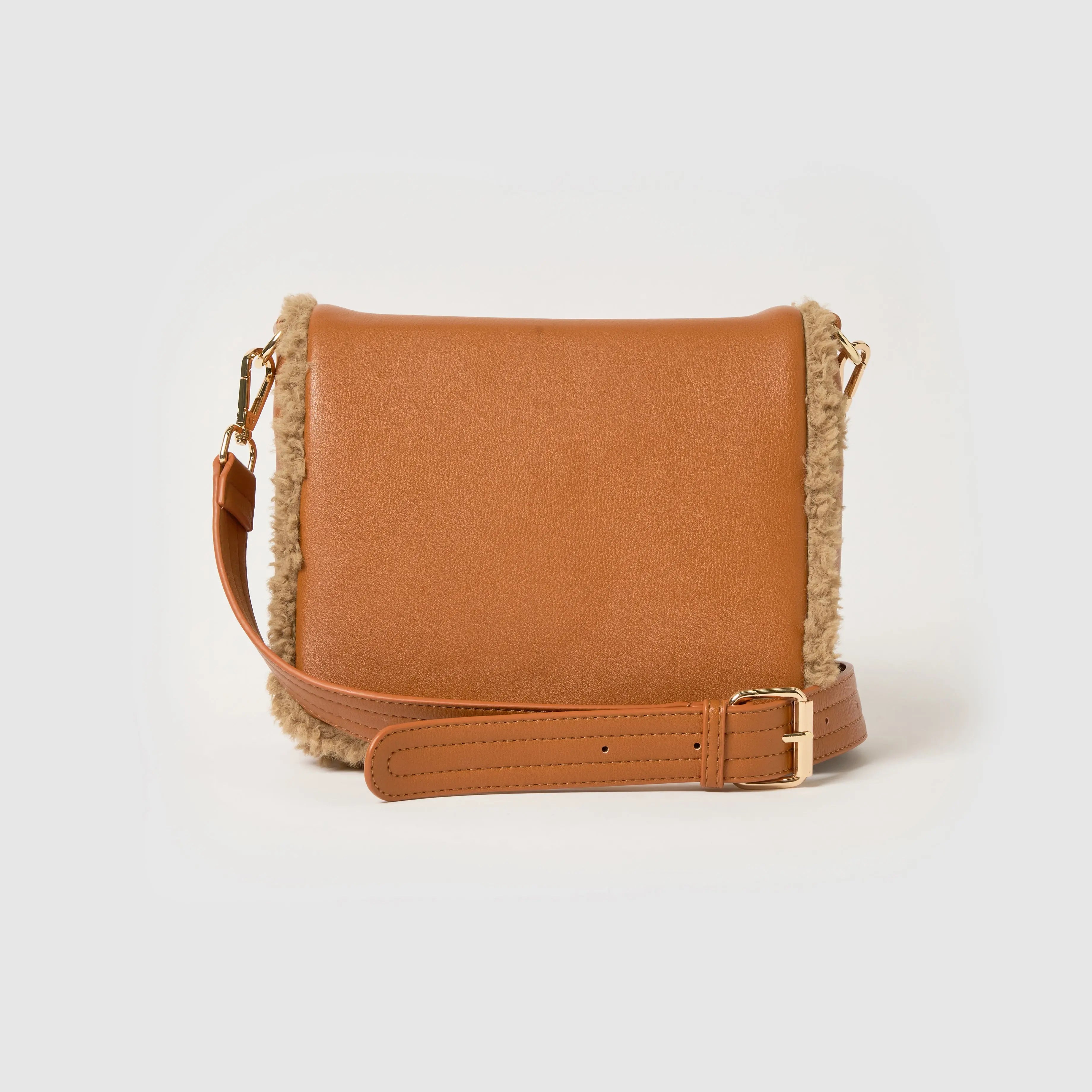 Shearling Crossbody - Sand Urban Originals USA