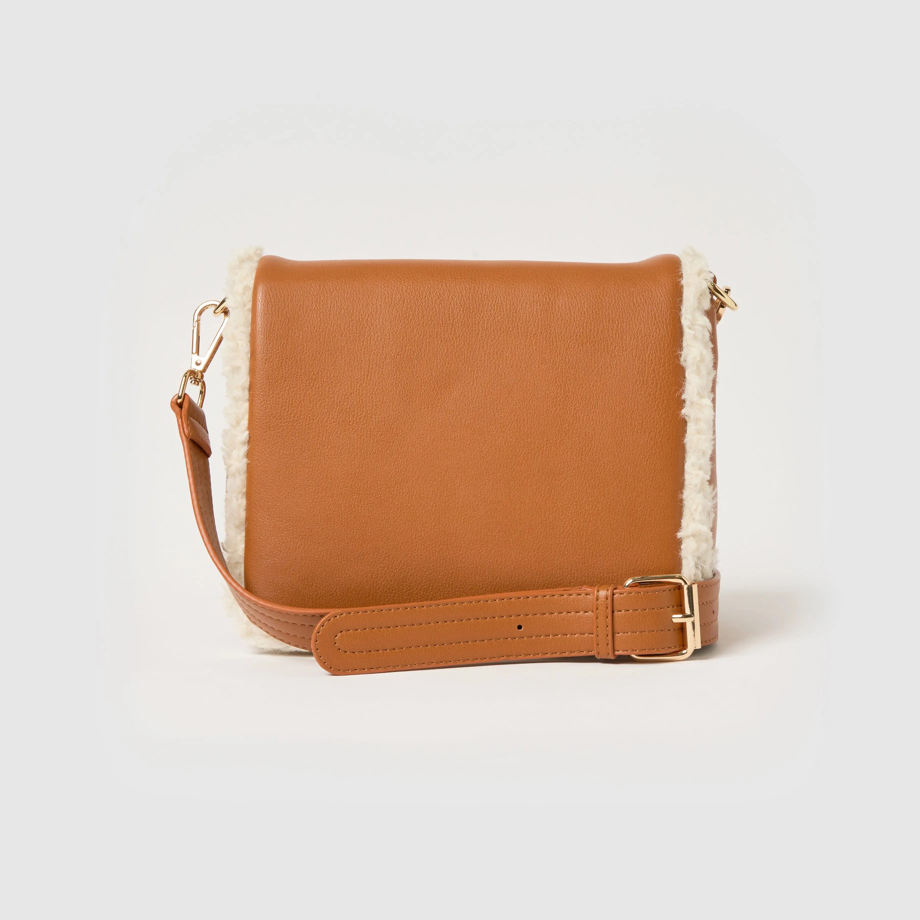 Shearling Crossbody - Tan Urban Originals USA