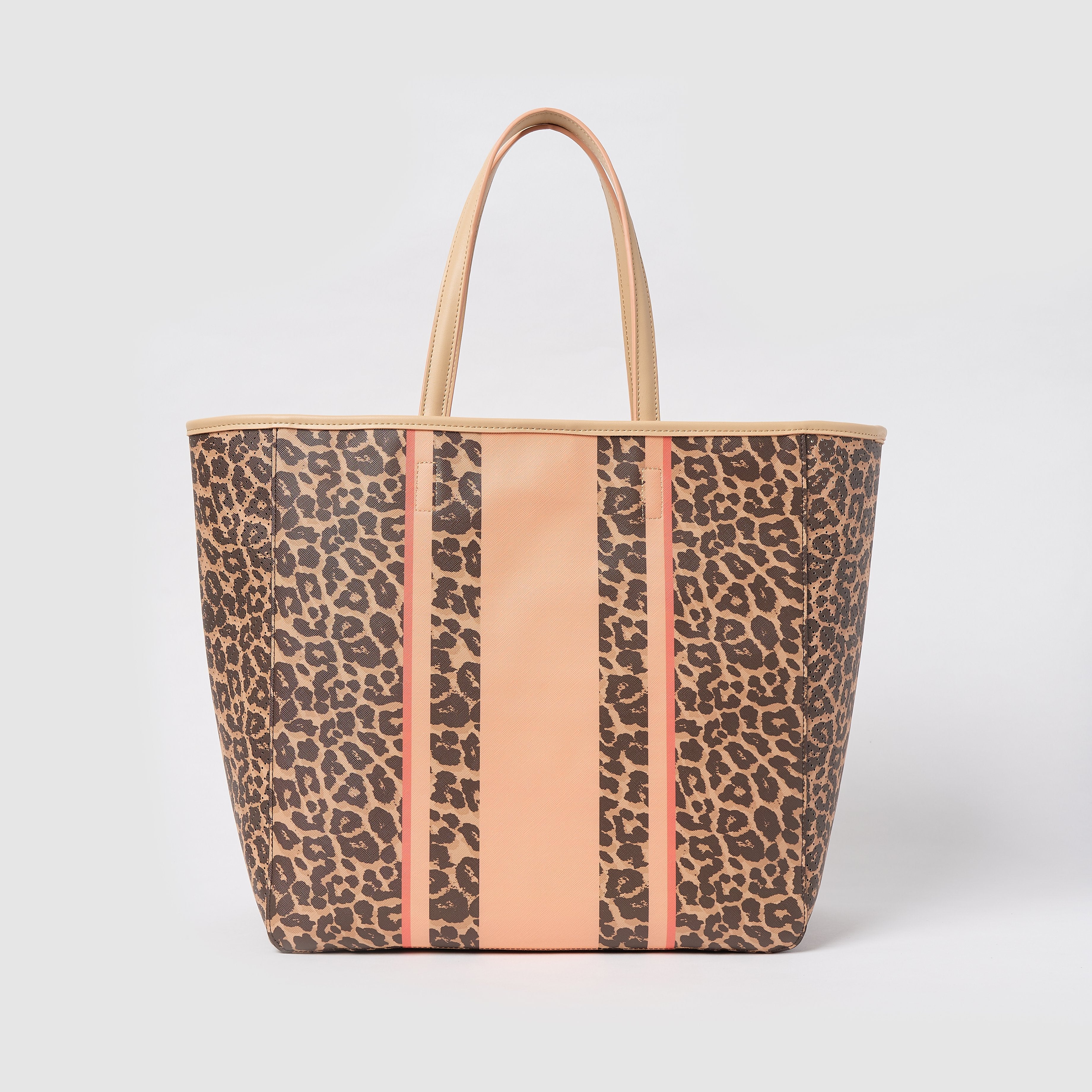 Leopard Print Tote Bag /leopard Print Leather Bag / Leopard 