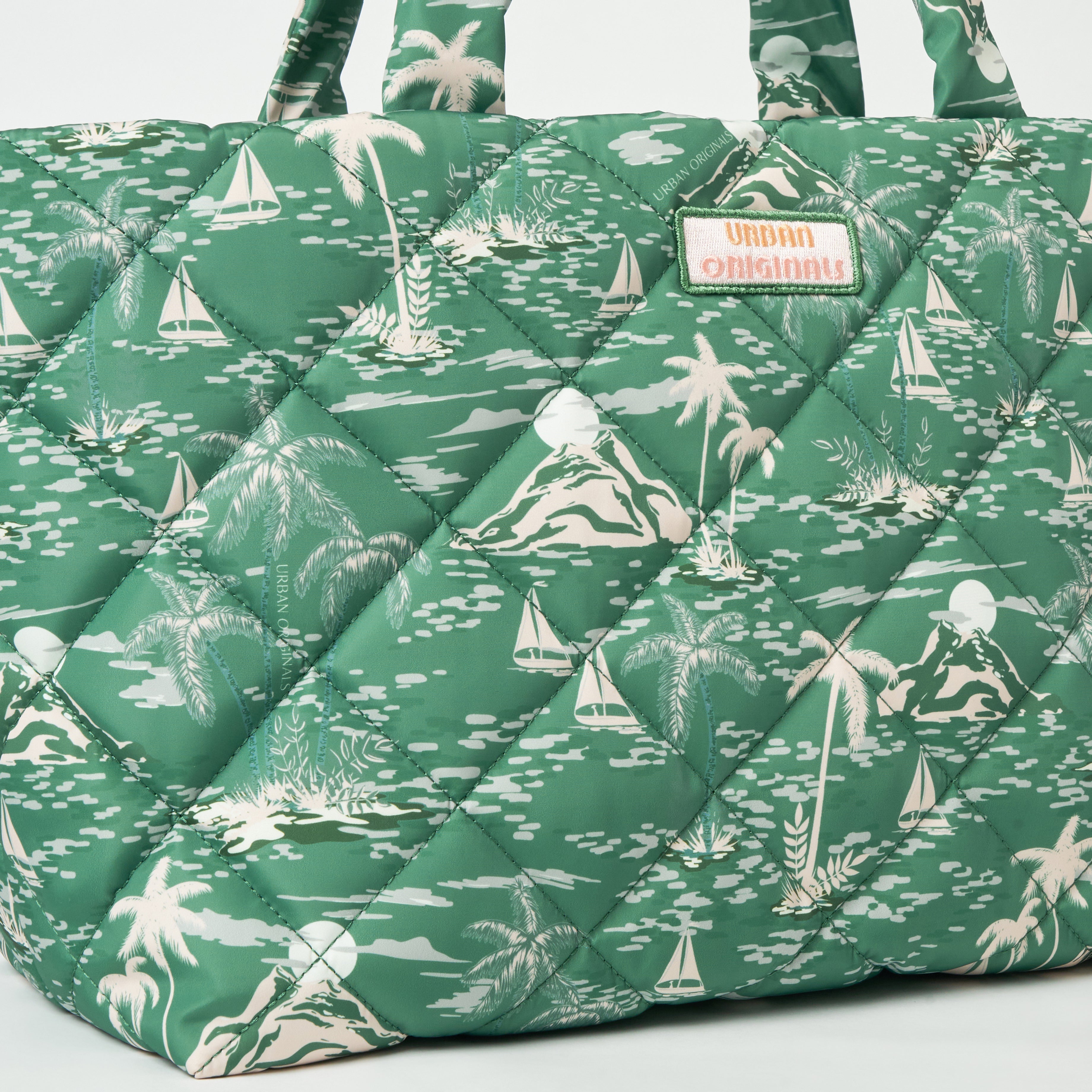 Tropical Tote - Island Green Urban Originals USA