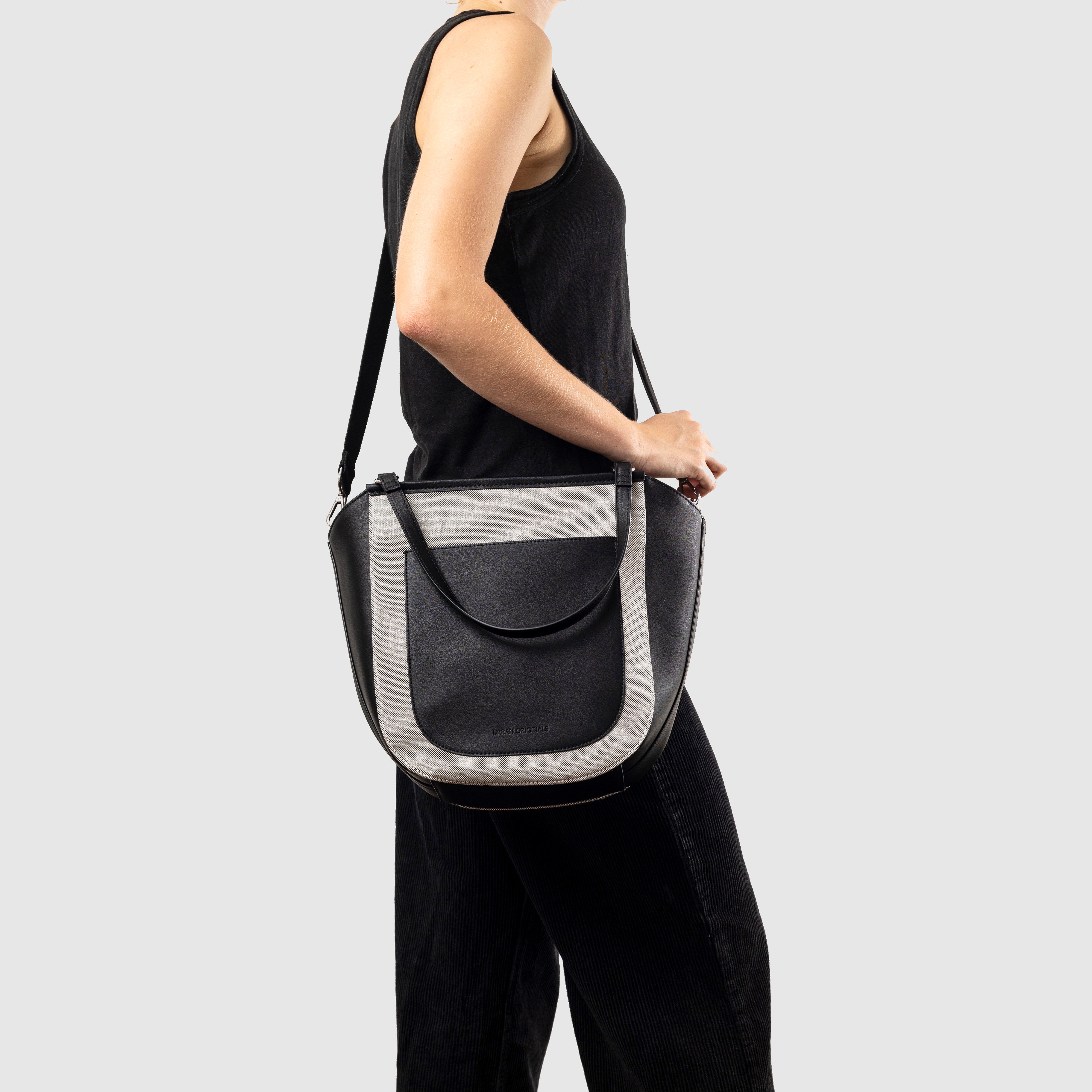 新品　N.HOOLYOOD TOTE BAG (BLACK) トート N.HOOLYWOOD - TOTE BAG （BLACK） / ミニ トートバッグ