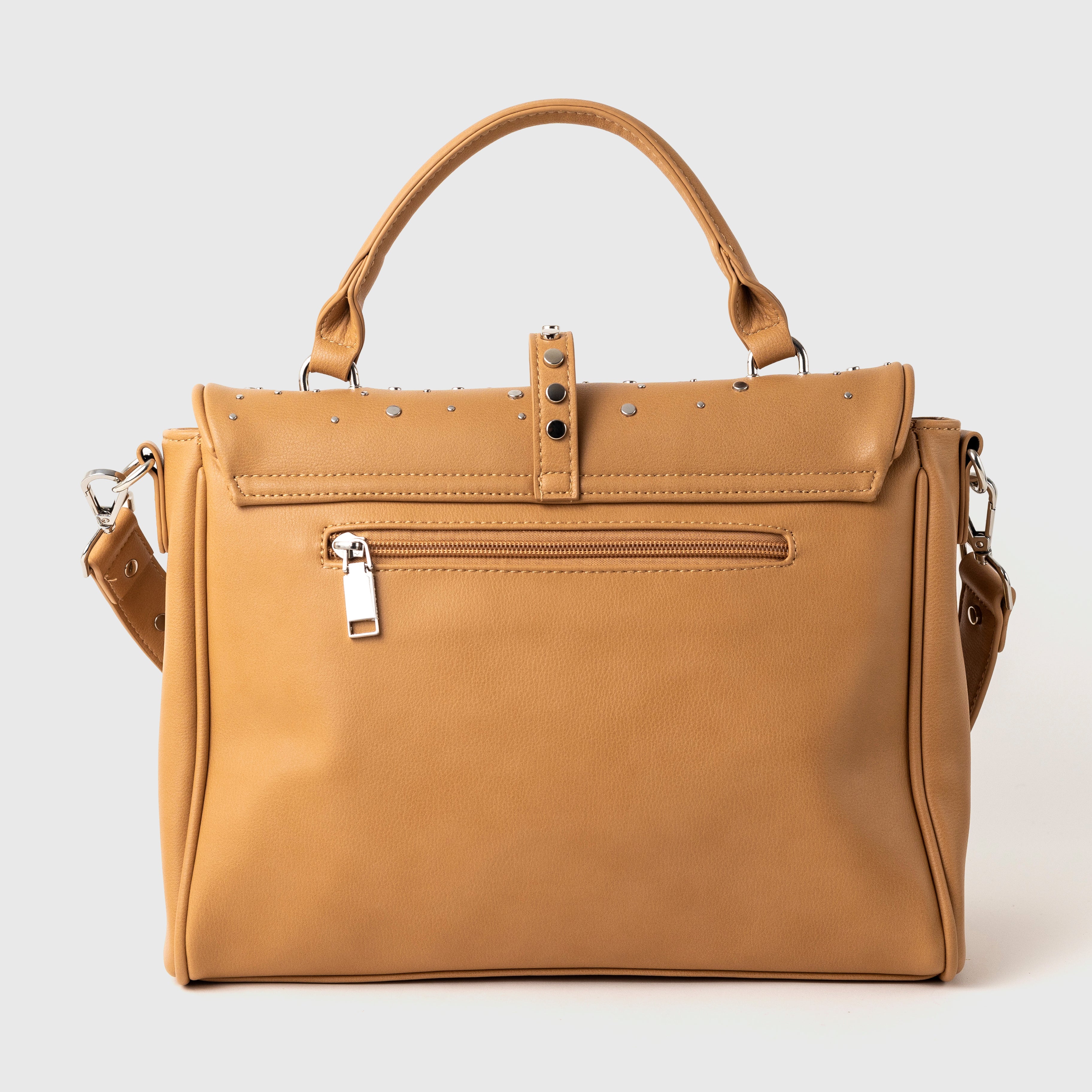 Orb Satchel - Taupe