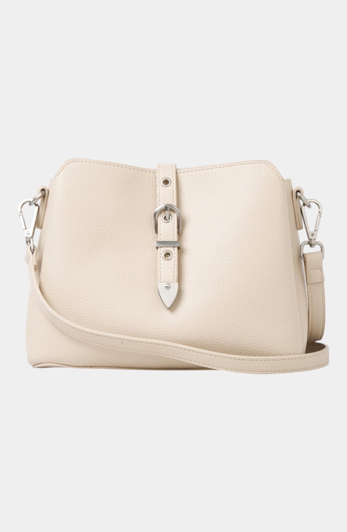 Sunburst Crossbody Bag - Cream