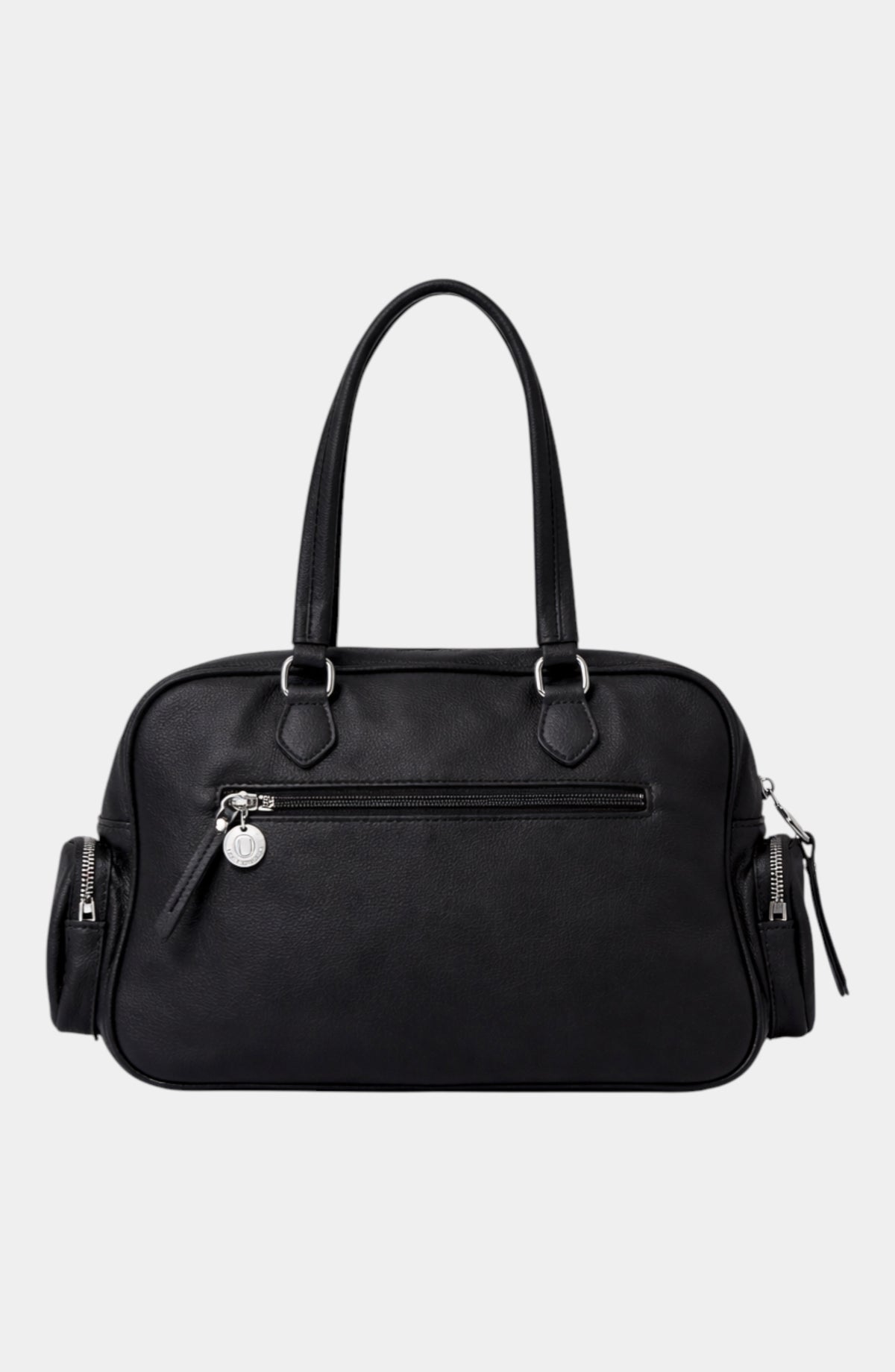 Empower Vegan Leather East-West Tote Bag - Black