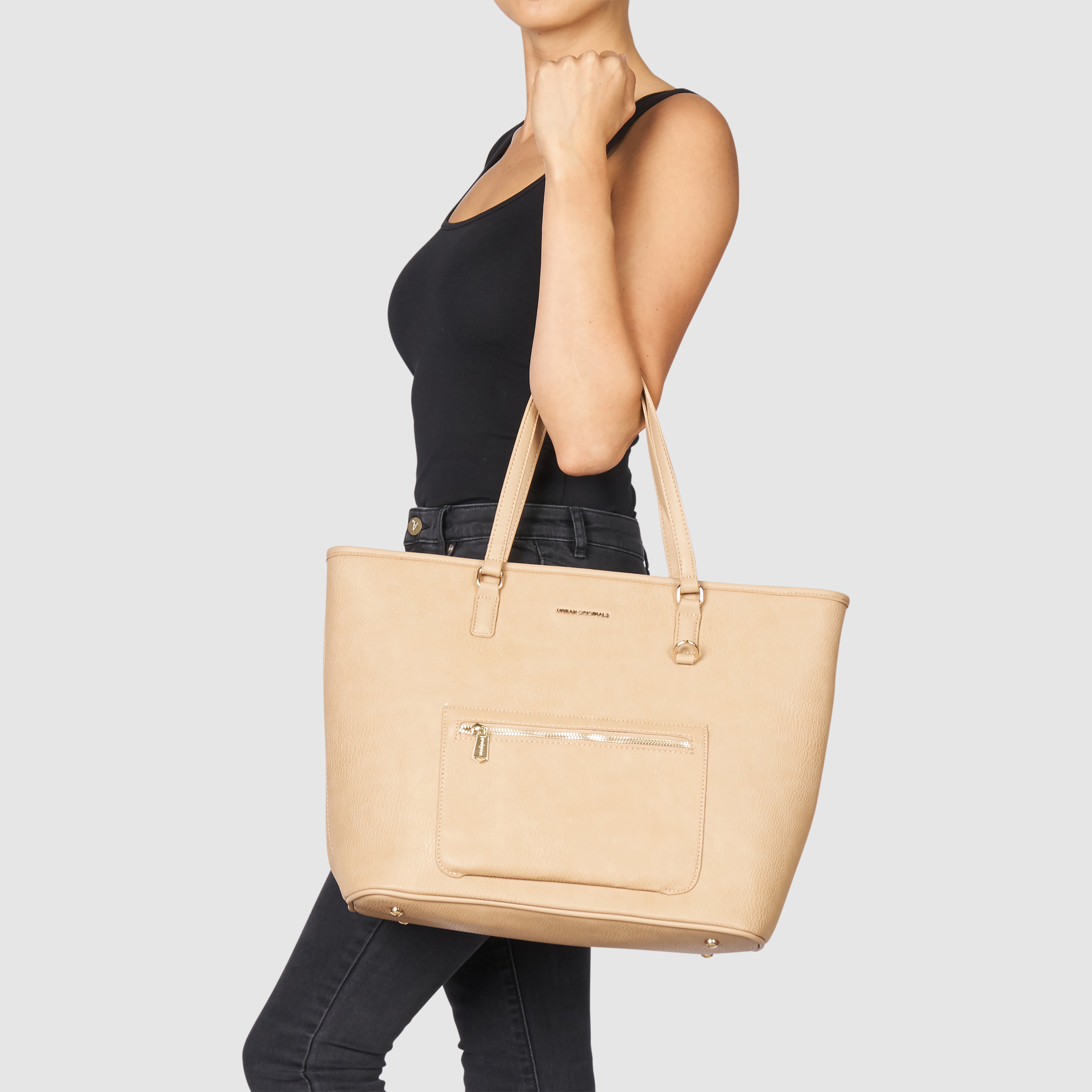 High Flyer Vegan Tote by Urban Originals - Sand