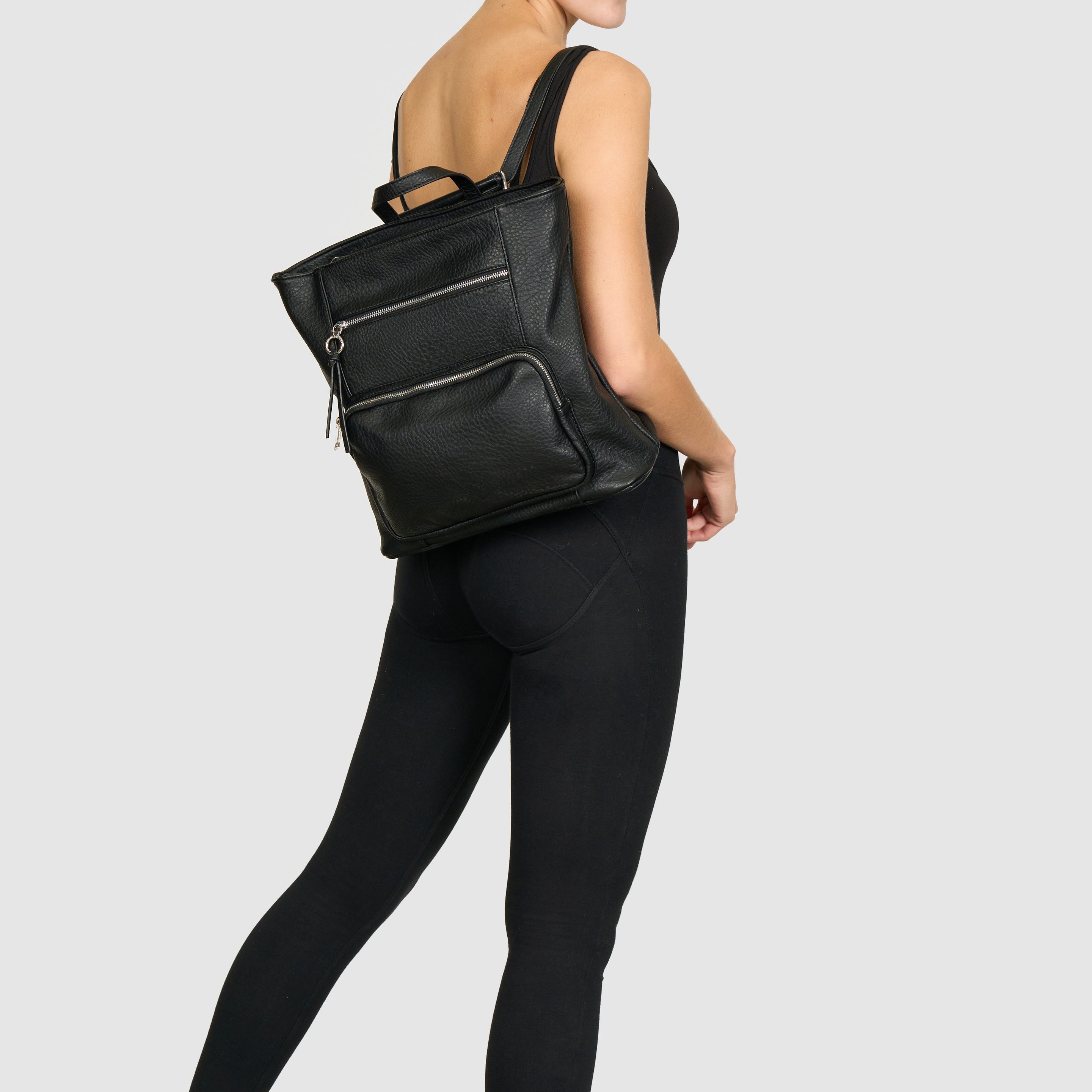 Load image into Gallery viewer, Parisienne Backpack - Black
